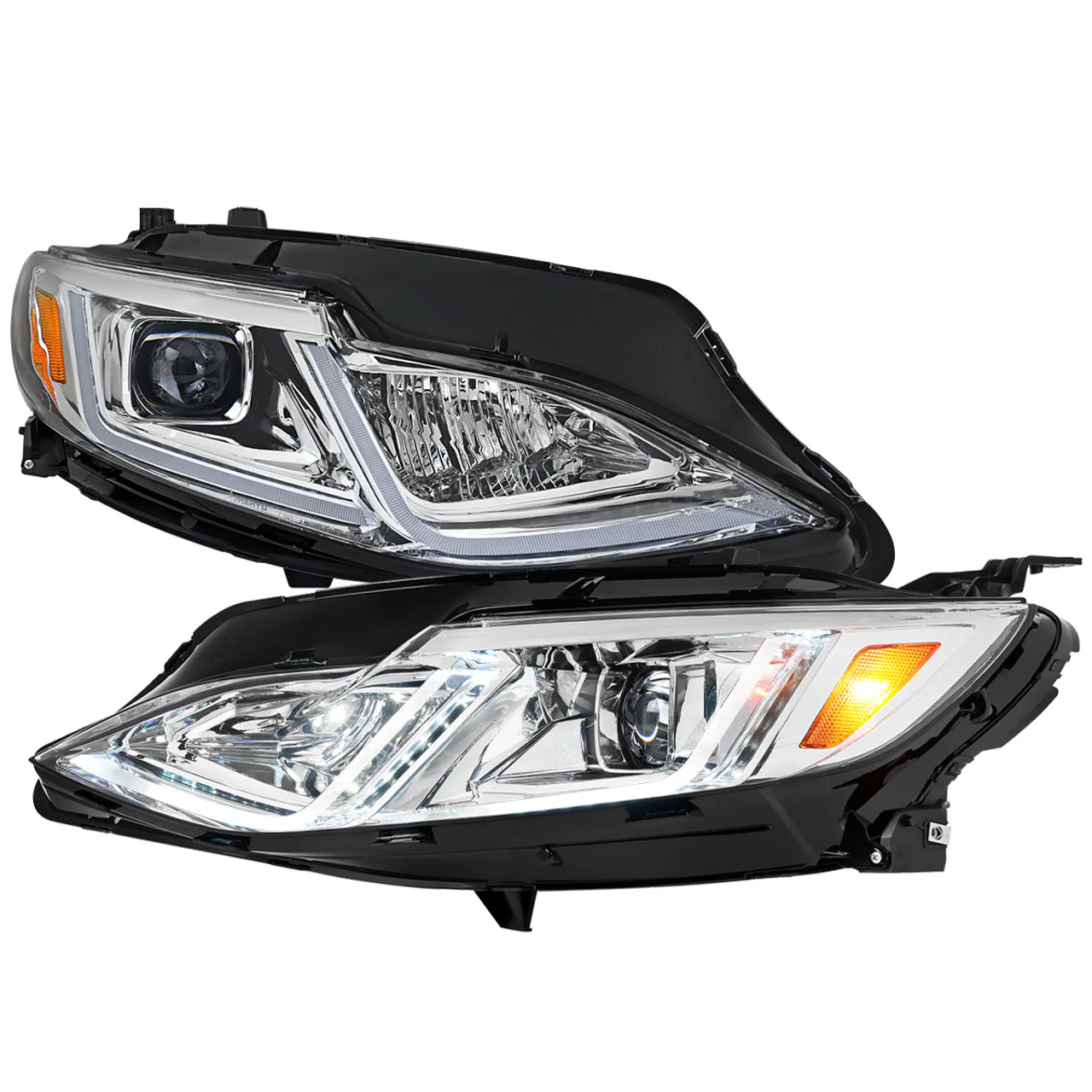 Spec-D Projector Headlights Chevy Malibu (2019-2024) Switchback w/ Sequential LED Turn Signals - Image 16