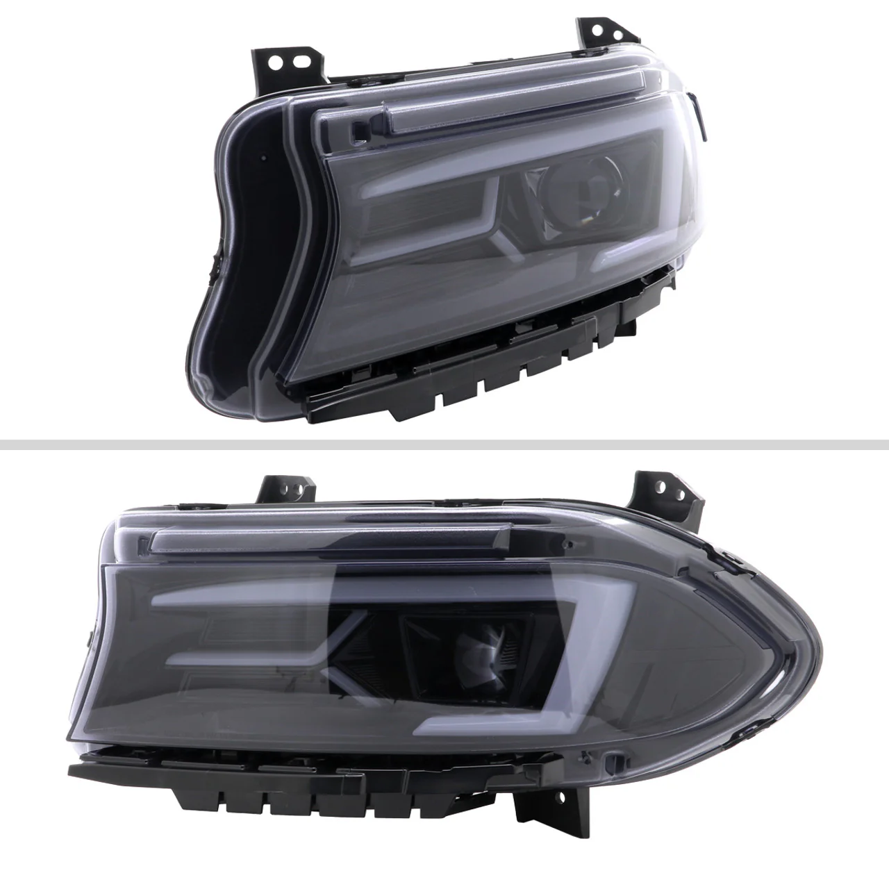 Spec-D Projector Headlights Dodge Charger (2015-2023) Sequential LED Turn Signal - Black or Chrome - Image 9