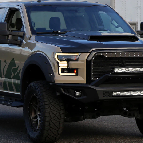 Spec-D Projector Headlights Ford F150 (15–17) w/ Switchback Sequential Turn Signals - Image 10