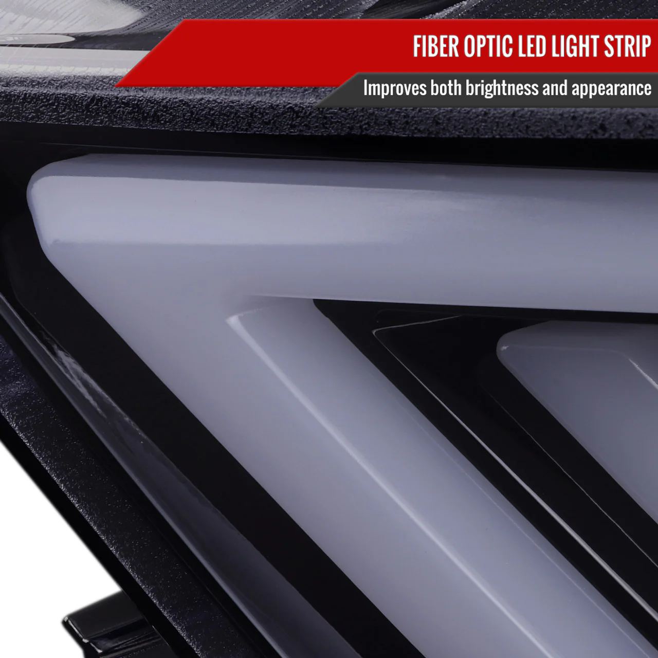 Spec-D Projector Headlights Ford Mustang S550 (15-17) & Shelby GT350/500 (18-20) OEM HID Type w/ LED Sequential Turn Signals - Image 4