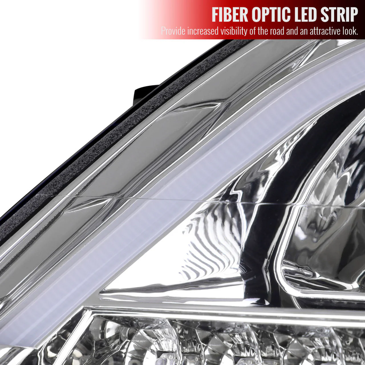 Spec-D Projector Headlights Mercedes W164 ML 350 / ML 550 / ML 63 (09-11) ML 320 / ML 450 (2009) w/ LED Sequetial Turn Signal Smoked or Clear Lens - Image 24