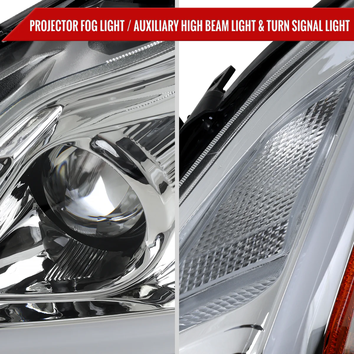 Spec-D Projector LED Headlights Infiniti G37 Coupe / Q60 Coupe (08-15) Dual or Triple Full LED w/ Clear or Smoke Lens - Image 11