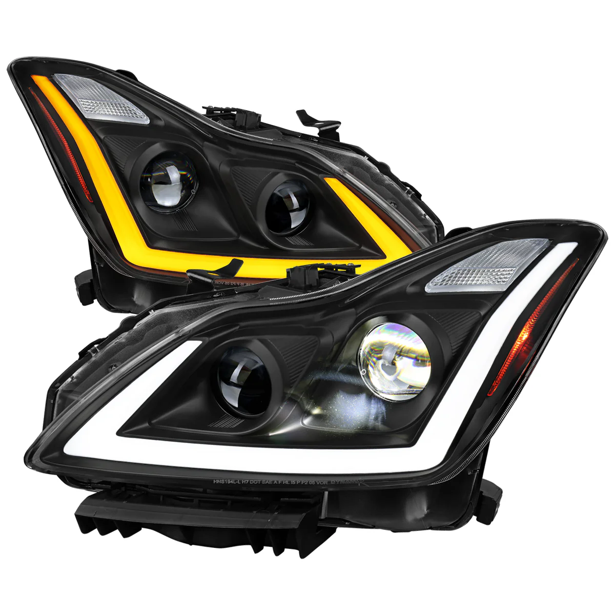 Spec-D Projector LED Headlights Infiniti G37 Coupe / Q60 Coupe (08-15) Dual or Triple Full LED w/ Clear or Smoke Lens - Image 15