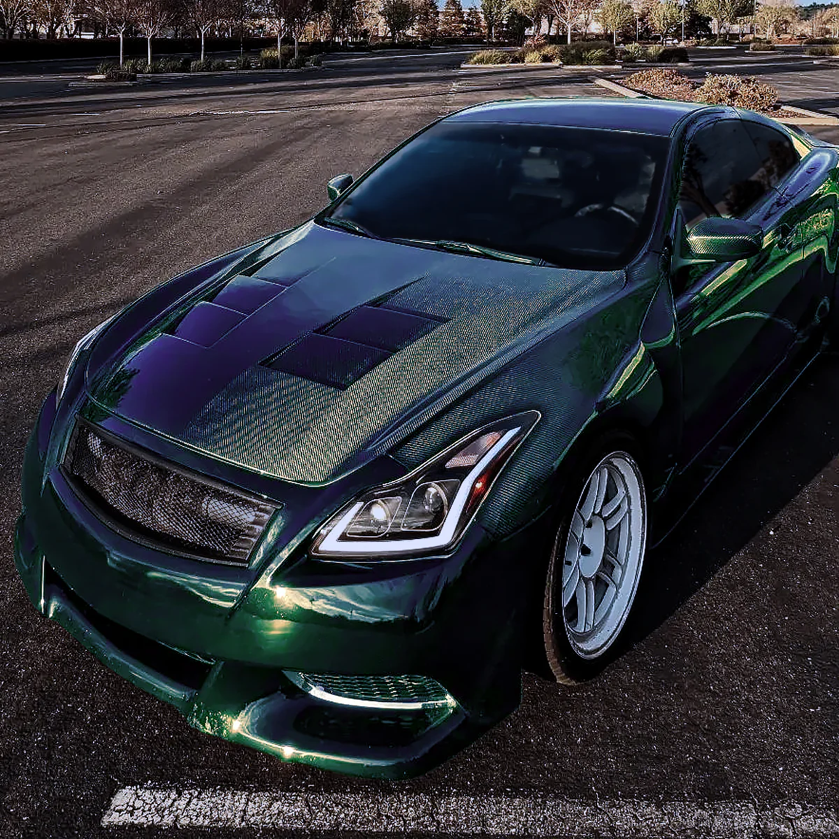 Spec-D Projector LED Headlights Infiniti G37 Coupe / Q60 Coupe (08-15) Dual or Triple Full LED w/ Clear or Smoke Lens - Image 24