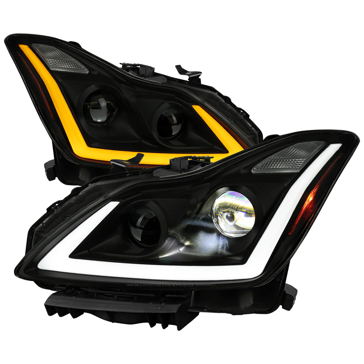 Spec-D Projector LED Headlights Infiniti G37 Coupe / Q60 Coupe (08-15) Dual or Triple Full LED w/ Clear or Smoke Lens - Image 28
