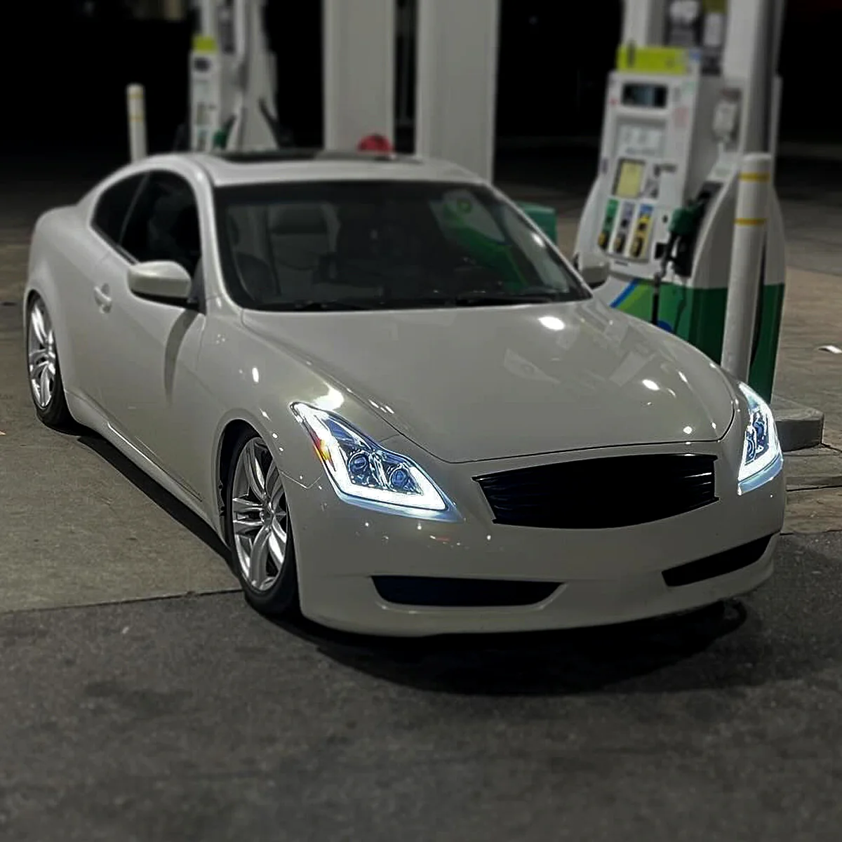 Spec-D Projector LED Headlights Infiniti G37 Coupe / Q60 Coupe (08-15) Dual or Triple Full LED w/ Clear or Smoke Lens - Image 7