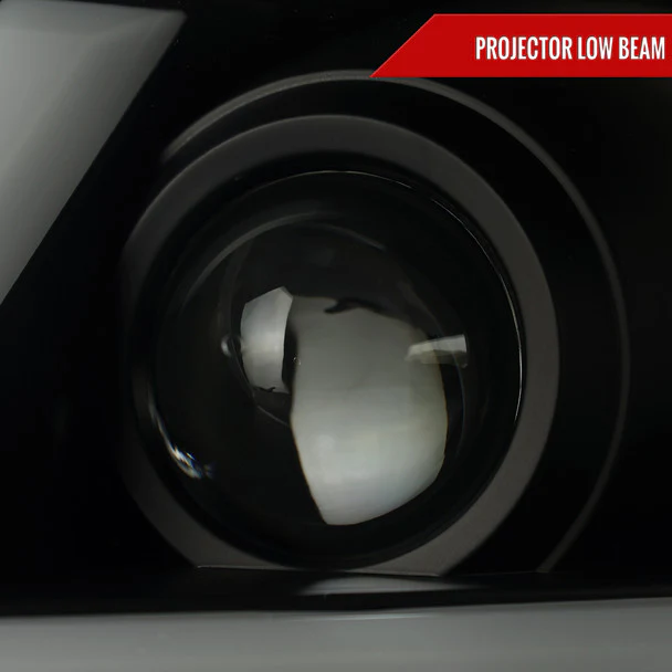 Spec-D Projector Headlights Pontiac G6 (05-10) Factory Style w/ Standard or Sequential LED - Black - Image 14