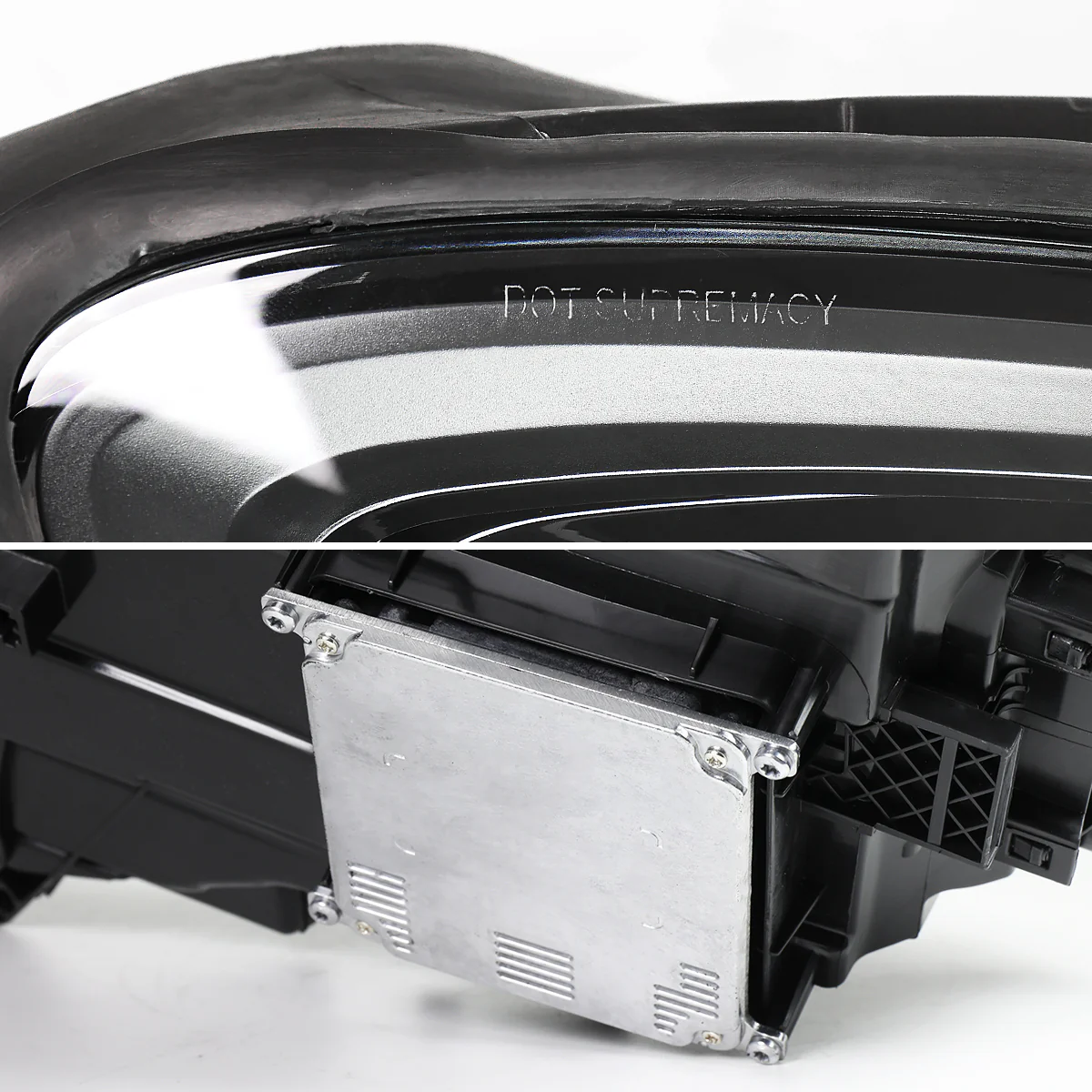 Spec-D Projector Headlights Porsche Macan (15-24) 95B.1 & 95B.2 LED Matrix Style - Black - Image 9