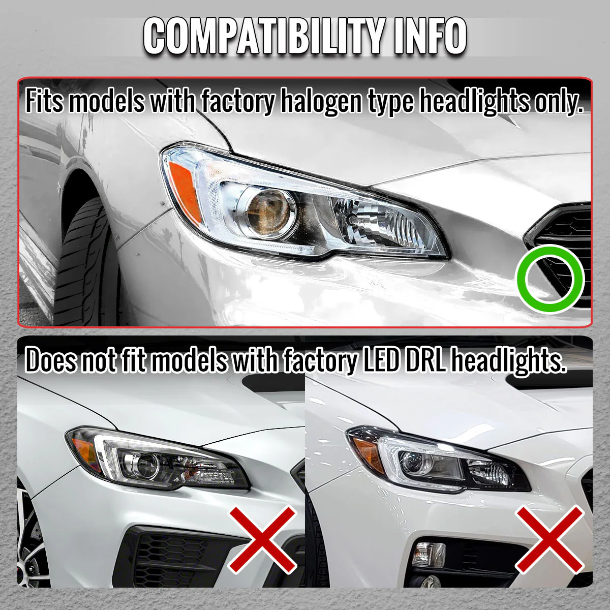 Spec-D Projector Headlights Subaru WRX & WRX STi (2015-2021) Black w/ Sequential Switchback LED DRL - Image 22