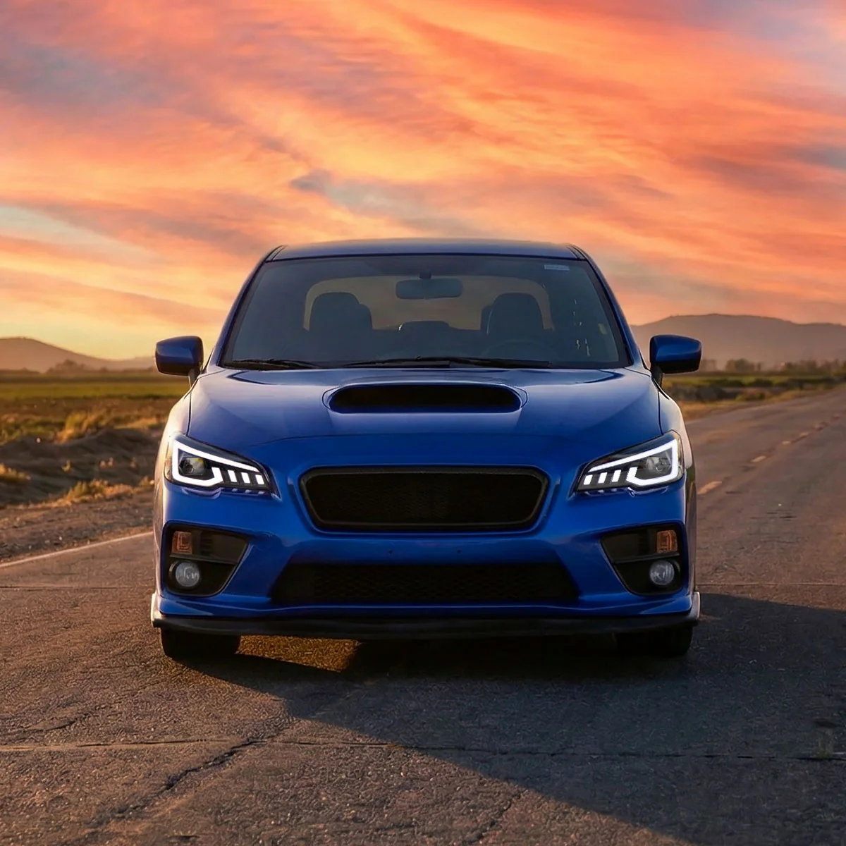 Spec-D Projector Headlights Subaru WRX & WRX STi (2015-2021) Black w/ Sequential Switchback LED DRL - Image 23