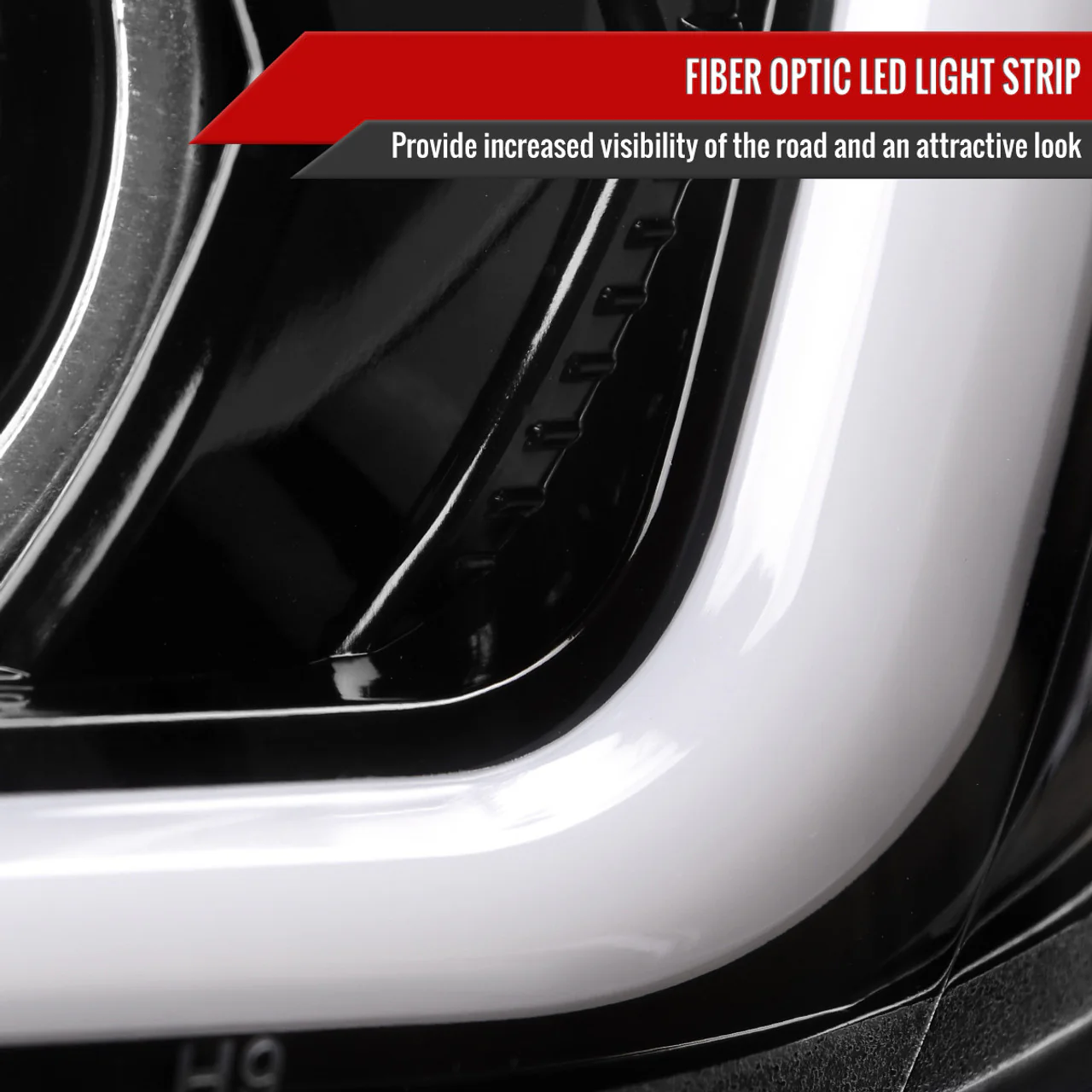 Spec-D Projector Headlights Subaru WRX & WRX STi (2015-2021) Black w/ Sequential Switchback LED DRL - Image 9
