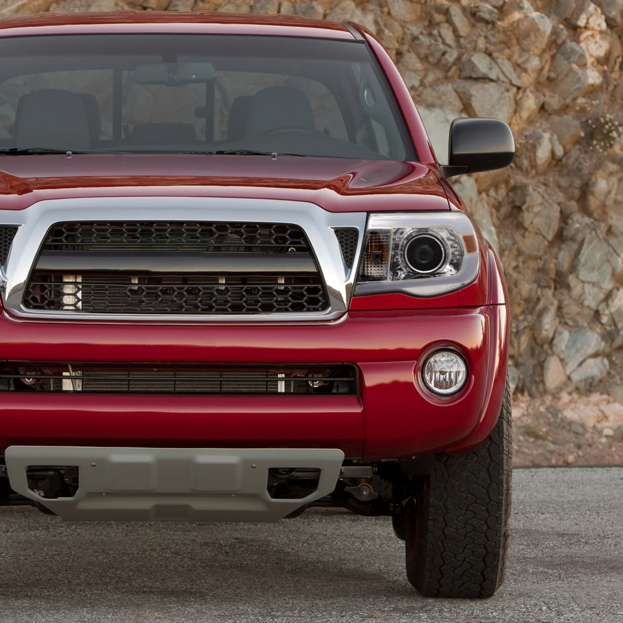 Spec-D Projector Headlights Toyota Tacoma (05-11) LED C-Bar DRL - Black - Image 6