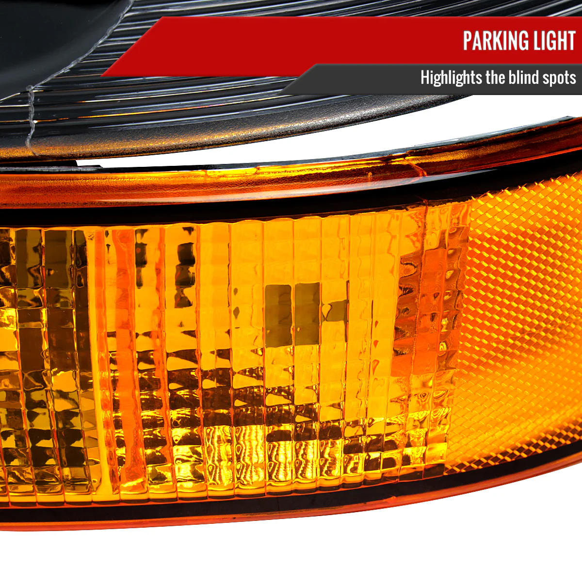 Spec-D Replacement Headlights Chevy Express / GMC Savana Van (2003-2023) Black Housing OEM Style - Image 9