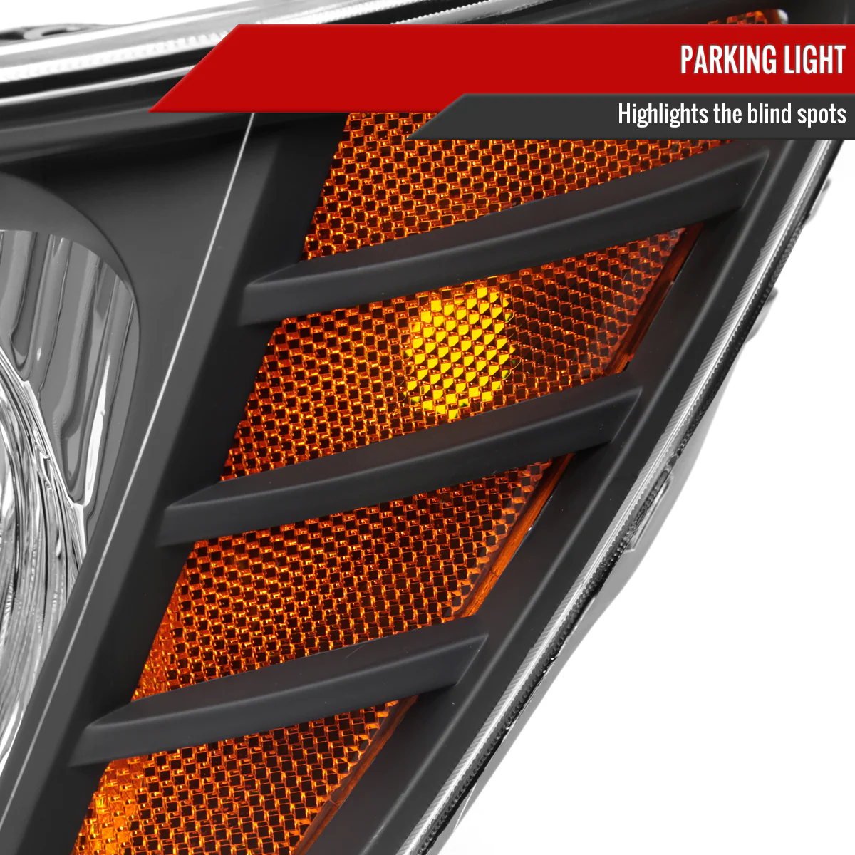 Spec-D Replacement Headlights Dodge Journey (2009-2020) Smoked / Chrome Housing OEM Style - Image 10