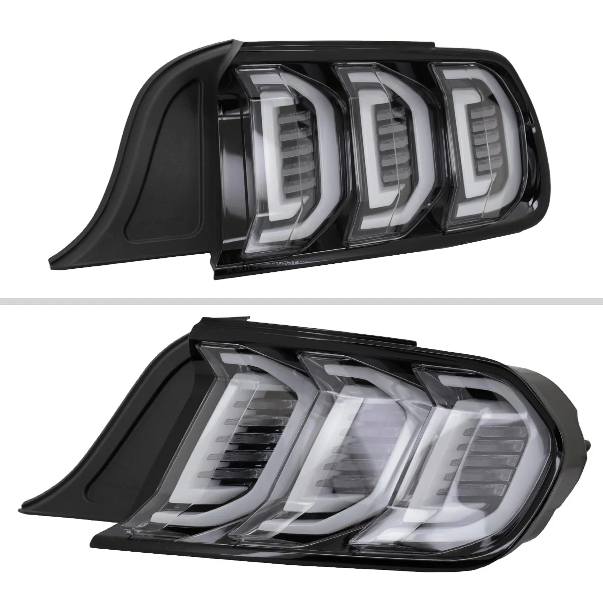 Spec-D Tail Lights Ford Mustang S550 (2015-2023) Sequential Full LED - Clear / Smoked / Red Lens - Image 12