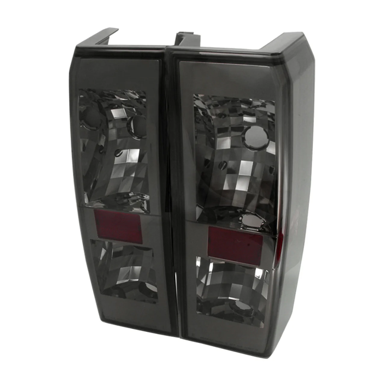 Spec-D Tail Lights Hummer H3 (05-10) Altezza Style w/ Chrome Housing & Smoked Lens