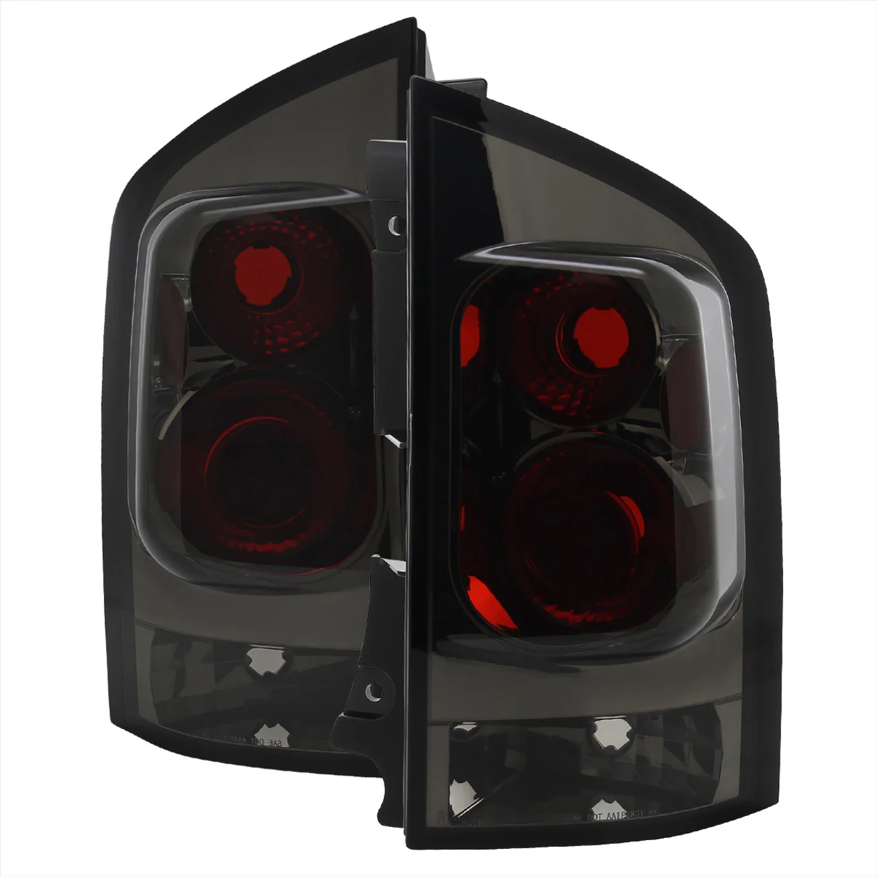 Spec-D Tail Lights Nissan Armada (05-15) Chrome Housing w/ Smoked Lens