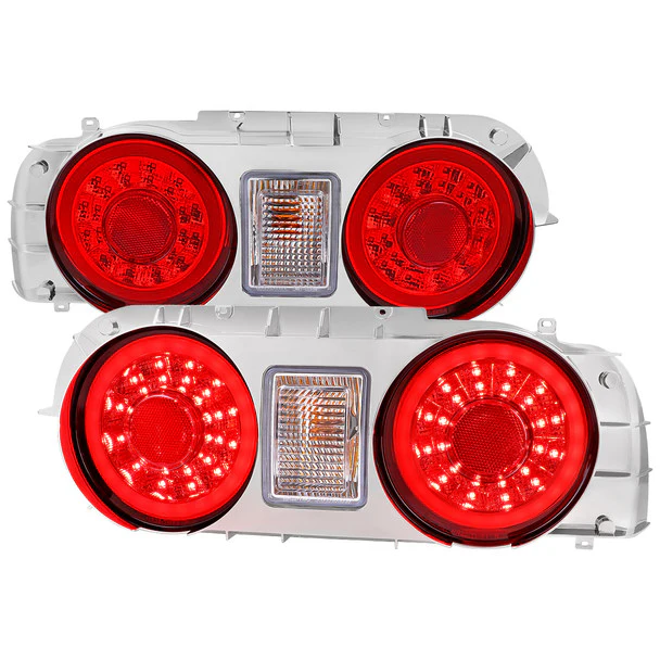 Spec-D LED Tail Lights Nissan Skyline R32 (89-94) R33 (95-98) GT-R, GTS, GTS-T, GTS25T & GTS25 JDM Red Lens