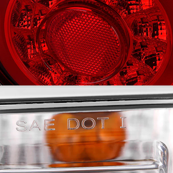 Spec-D LED Tail Lights Nissan Skyline R32 (89-94) R33 (95-98) GT-R, GTS, GTS-T, GTS25T & GTS25 JDM Red Lens - Image 6