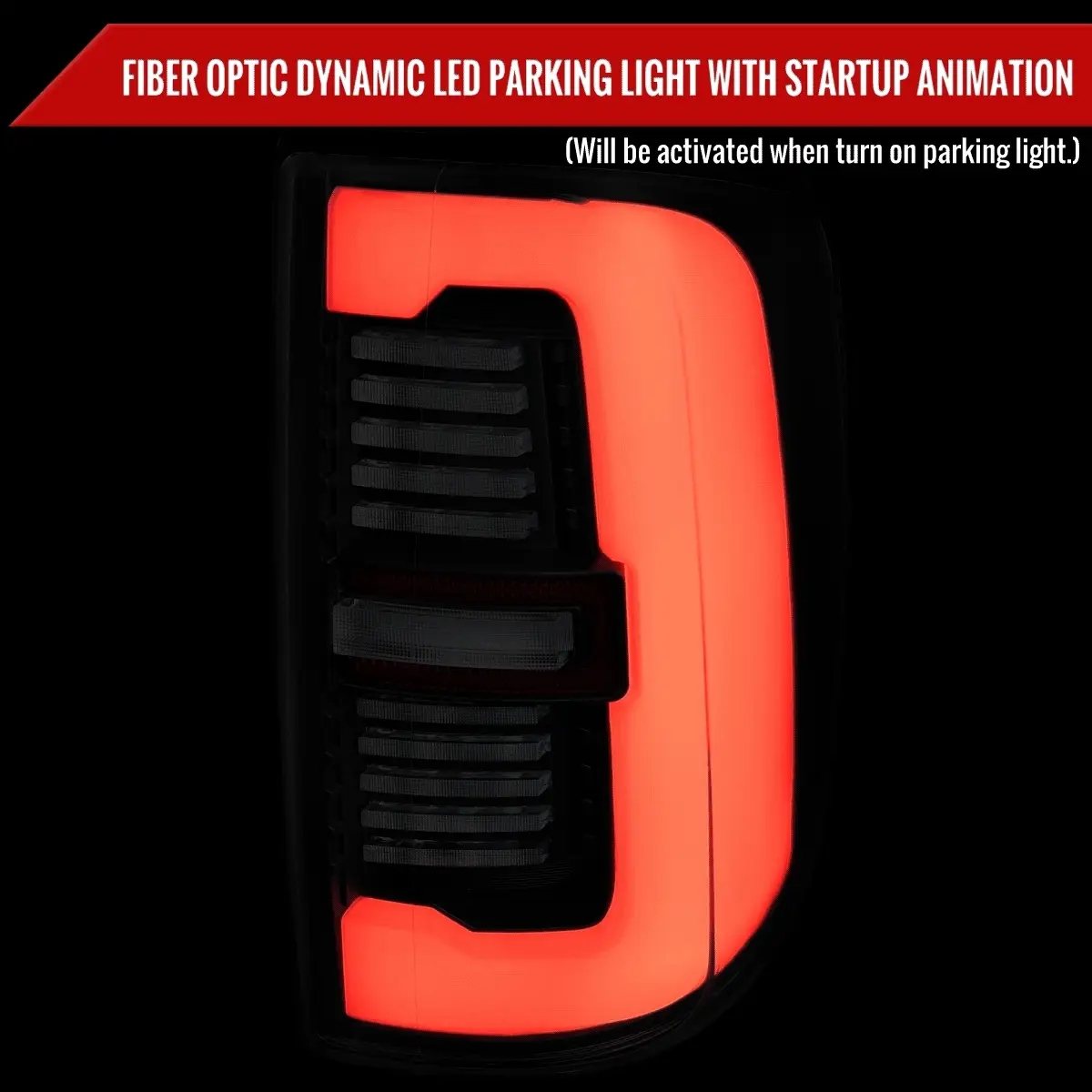 Spec-D Tail Lights RAM 2500 3500 (19-24) Full LED Black or Glossy Black Housing w/ Sequential Turn Signals - Image 14