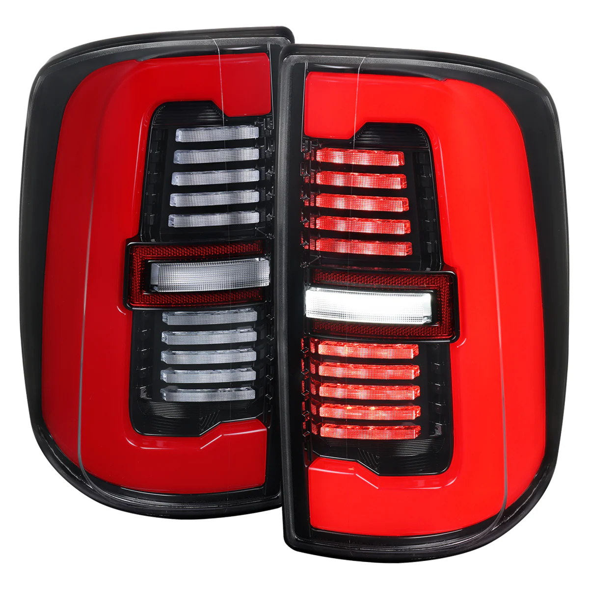 Spec-D Tail Lights RAM 2500 3500 (19-24) Full LED Black or Glossy Black Housing w/ Sequential Turn Signals - Image 34