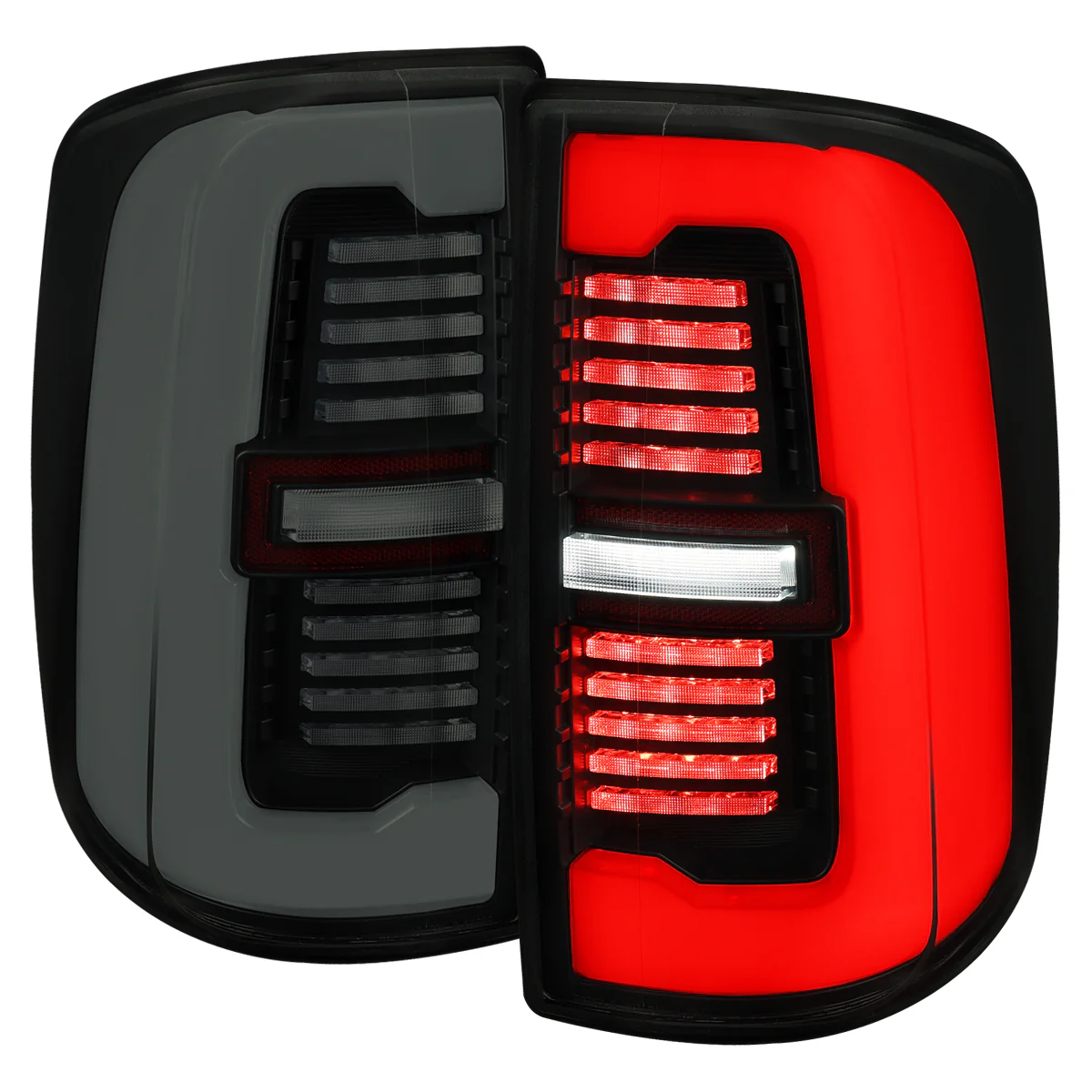 Spec-D Tail Lights RAM 2500 3500 (19-24) Full LED Black or Glossy Black Housing w/ Sequential Turn Signals - Image 43