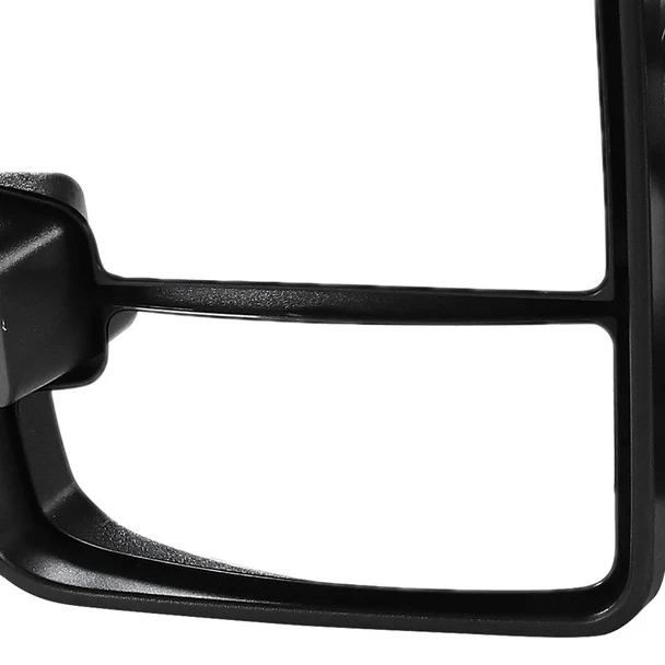 Spec D Towing Mirrors Chevy Silverado 1500 (2014–2018) Power Adjustable w/ LED Turn Signal - Black or Chrome Housing - Image 4