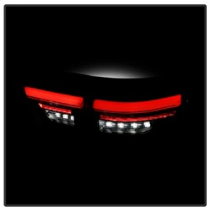 Spyder Apex LED Tail lights Jeep Grand Cherokee (2011-2013) Black Lens - Image 5