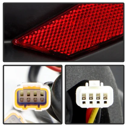 Spyder Apex LED Tail lights Honda Civic 5-Door (22-24) Black Lens - Image 6