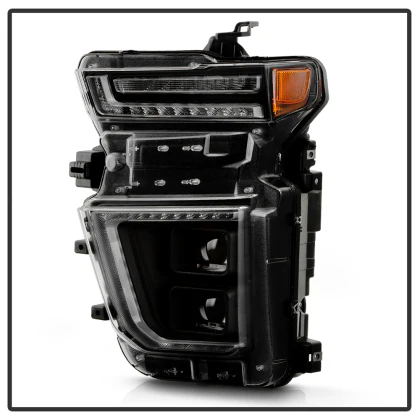 Spyder LED Headlights Chevy Silverado HD 2500 / 3500 (20-23) Sequential LED Turn Signal - Image 2