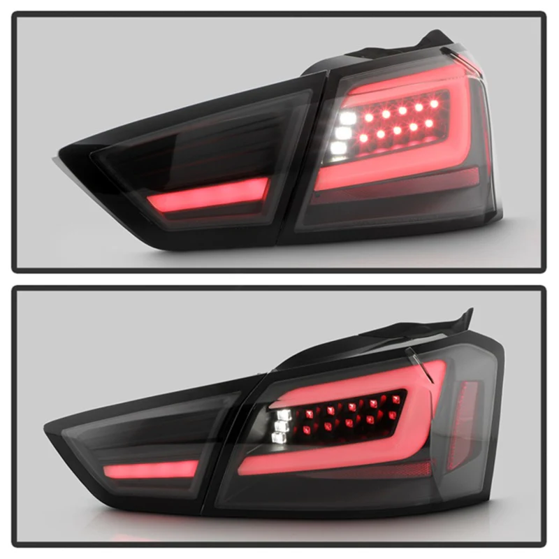 Spyder LED Tail Lights Chevy Impala (14-20) w/ Sequential LED Turn Signal - Black Lens - Image 2
