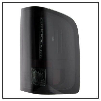 Spyder LED Tail Lights Chevy Silverado 1500 2500 500 (07-13) GMC Sierra 2500 3500 HD (11-14) Black Smoke Lens - Image 5