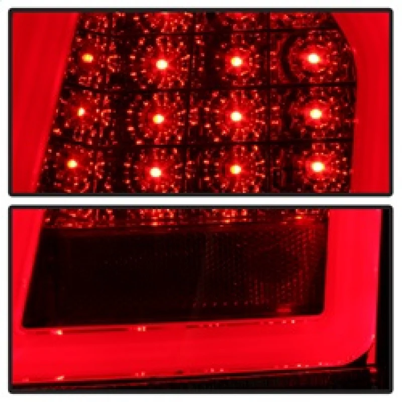 Spyder LED Tail Lights Chrysler 300C / 300 C SRT8 V8 (05-07) Version 2 - Smoked Lens - Image 4