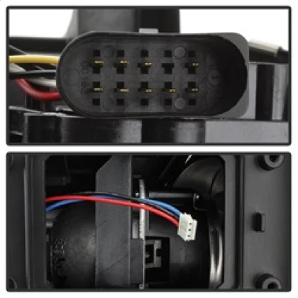 Spyder Projector Headlights VW GTI / Jetta (06-09) Halogen Model Only w/ LED Daytime Running Lights - Image 6