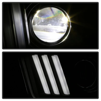 Spyder Projector LED Headlights Ford Mustang (05-08) Apex Series - Image 7