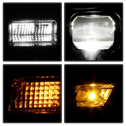 Spyder Projector Headlights Jeep Grand Cherokee (14-21) LED or Projector - Black w/ Clear Lens - Image 9