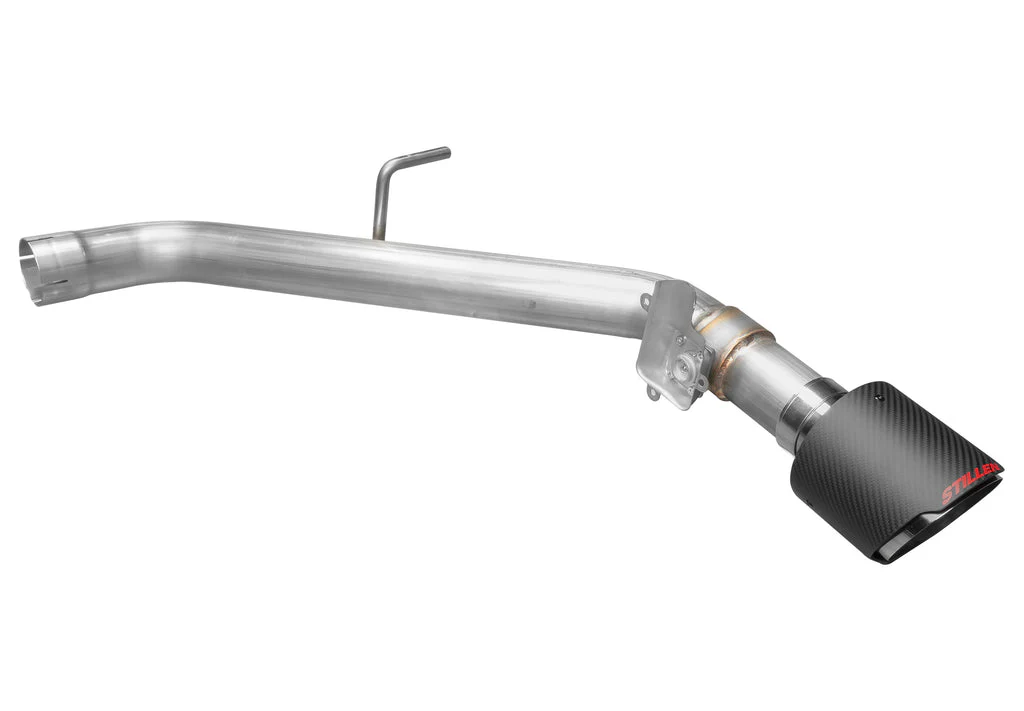STILLEN Exhaust Hyundai Elantra N (2022-2024) Axleback w/ Polished / Blue Burnt / Carbon Fiber Tips - Image 10