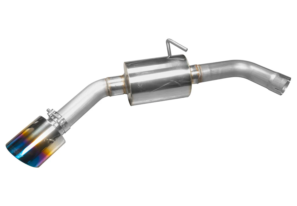 STILLEN Exhaust Hyundai Elantra N (2022-2024) Axleback w/ Polished / Blue Burnt / Carbon Fiber Tips - Image 8
