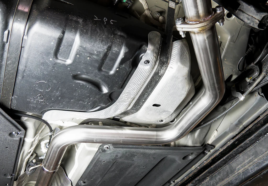 STILLEN Exhaust Hyundai Elantra N (2022-2024) Catback w/ Polished / Blue Burnt / Carbon Fiber Tips - Image 16