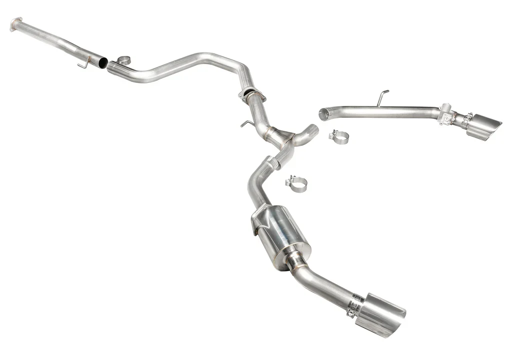STILLEN Exhaust Hyundai Elantra N (2022-2024) Catback w/ Polished / Blue Burnt / Carbon Fiber Tips - Image 6