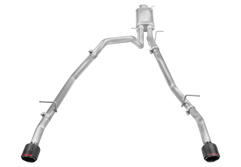 STILLEN Exhaust Ram 1500 5.7L (2011-2024) Catback - Polished / Blue Burnt / Carbon Fiber Tips - Image 2