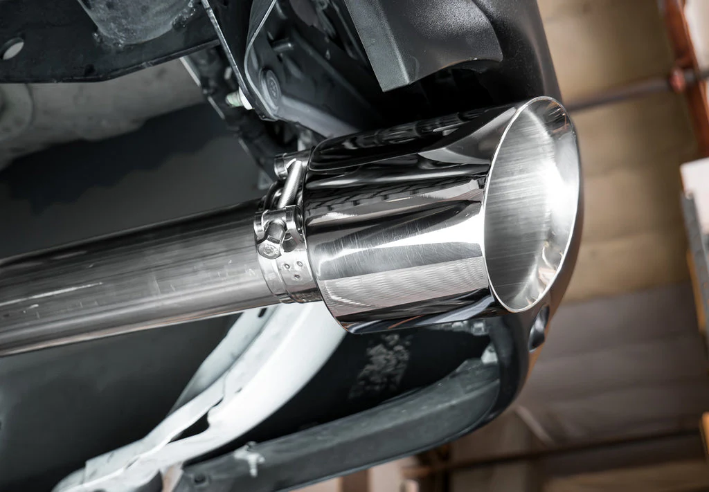 STILLEN Exhaust Ram 1500 5.7L (2011-2024) Catback - Polished / Blue Burnt / Carbon Fiber Tips - Image 8