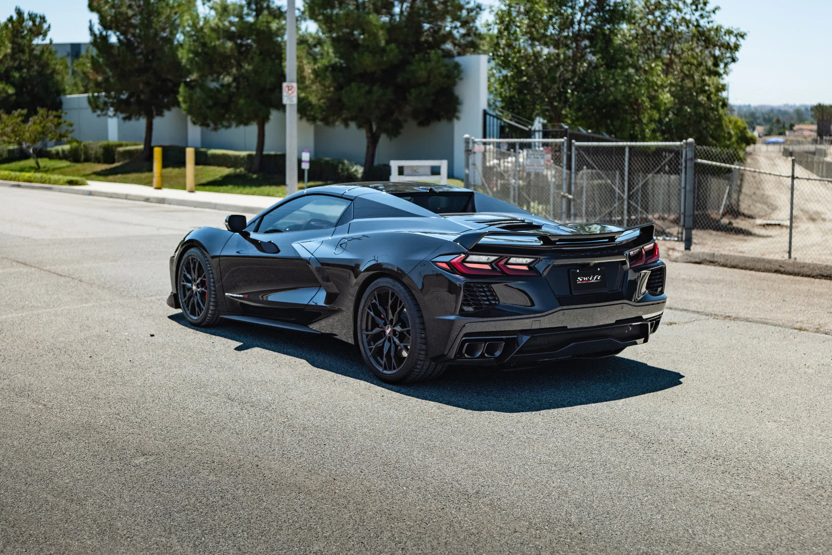 Swift Lowering Springs for Chevy Corvette C8 (2020-2026) 1" Front & Rear Drop 4X932R - Image 3
