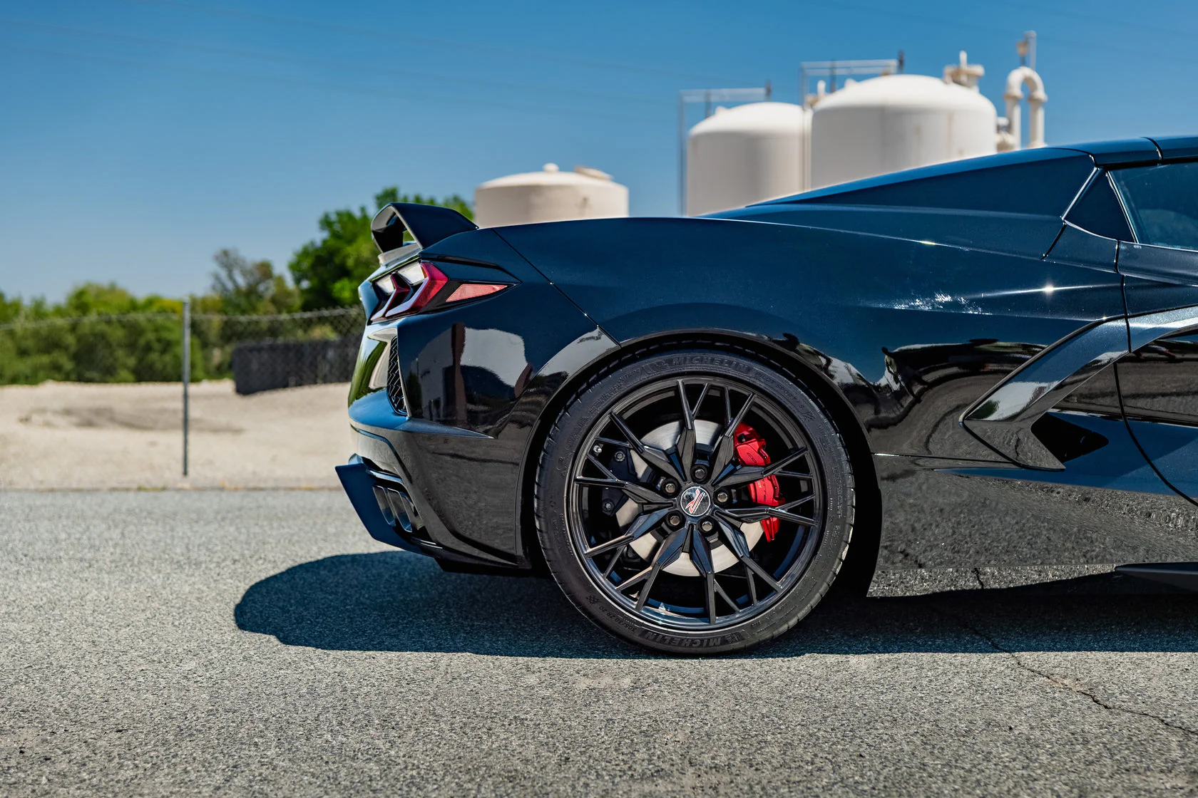 Swift Lowering Springs for Chevy Corvette C8 (2020-2026) 1" Front & Rear Drop 4X932R - Image 9
