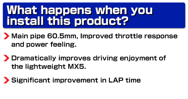 Tomei Exhaust Mazda Miata NA (1990-1997) Expreme Ti Full Titanium - Image 11