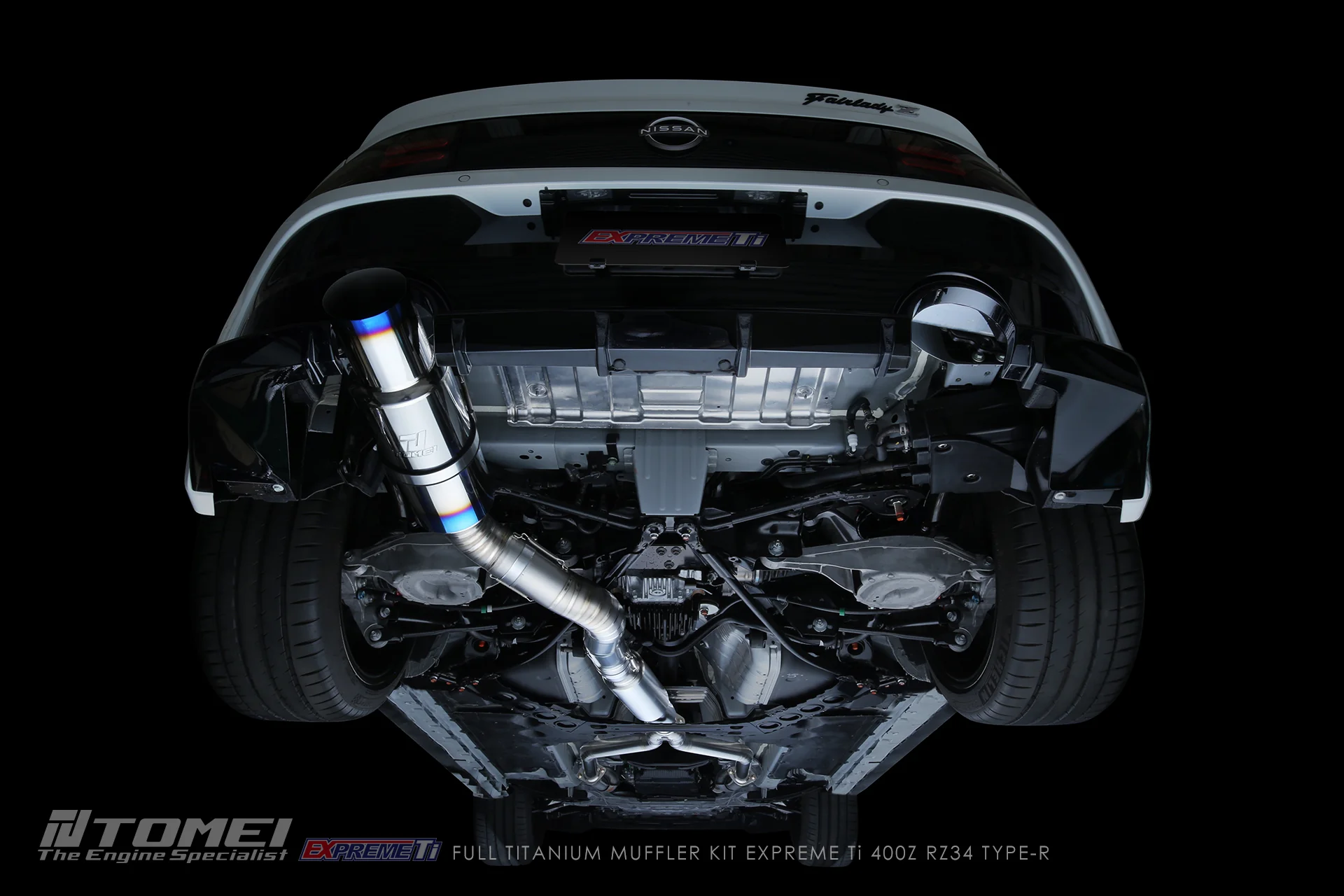 Tomei Exhaust Nissan Z RZ34 400Z (2023-2025) Expreme Ti Titanium Catback w/ Single or Dual Mufflers - Image 4