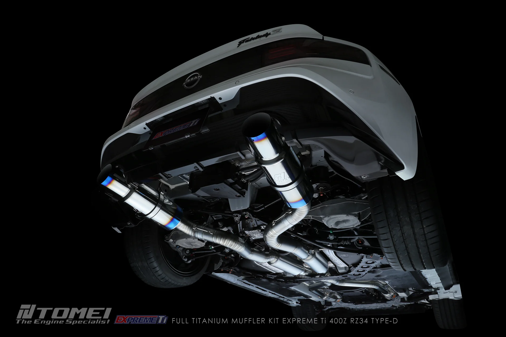 Tomei Exhaust Nissan Z RZ34 400Z (2023-2025) Expreme Ti Titanium Catback w/ Single or Dual Mufflers - Image 7