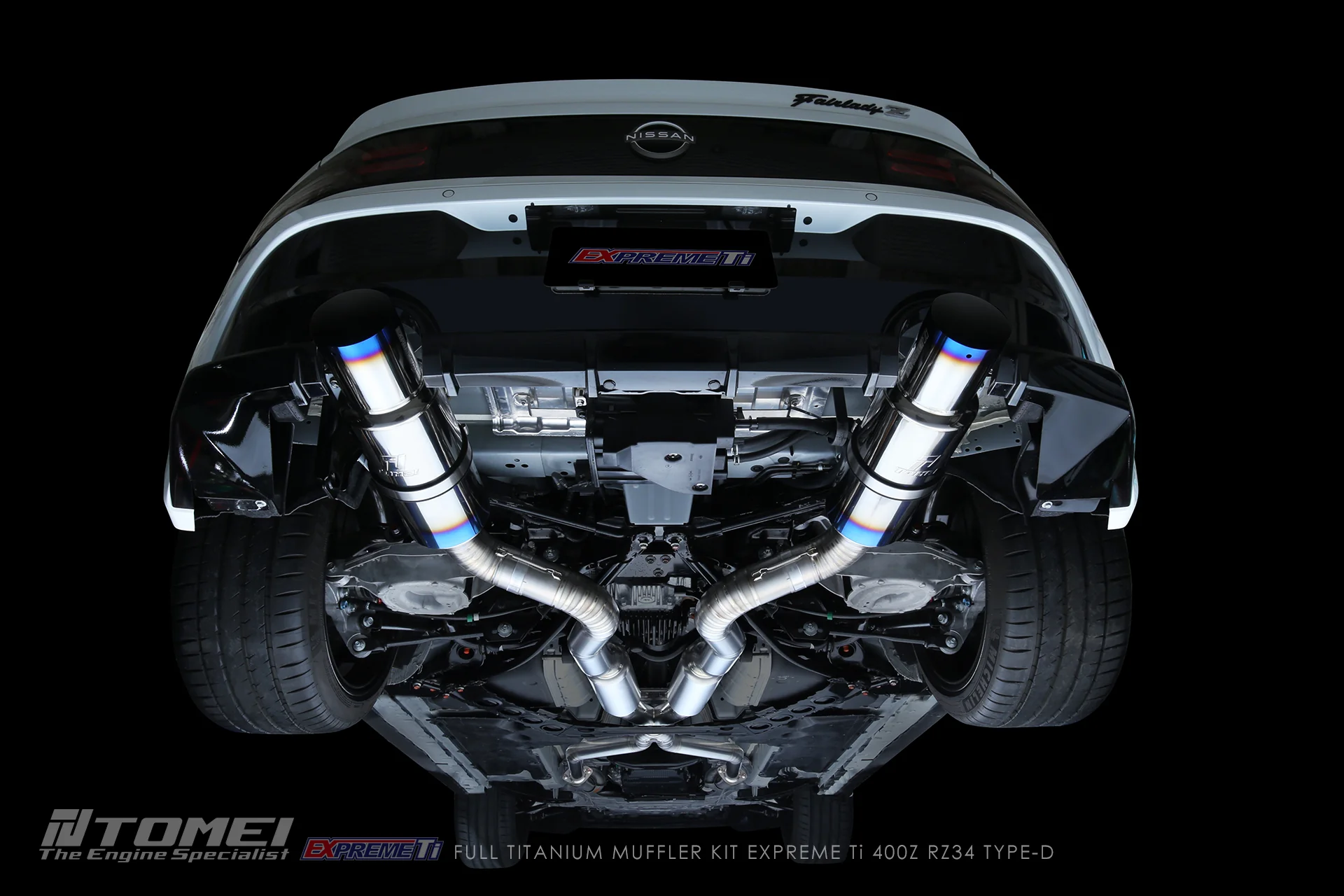 Tomei Exhaust Nissan Z RZ34 400Z (2023-2025) Expreme Ti Titanium Catback w/ Single or Dual Mufflers - Image 8