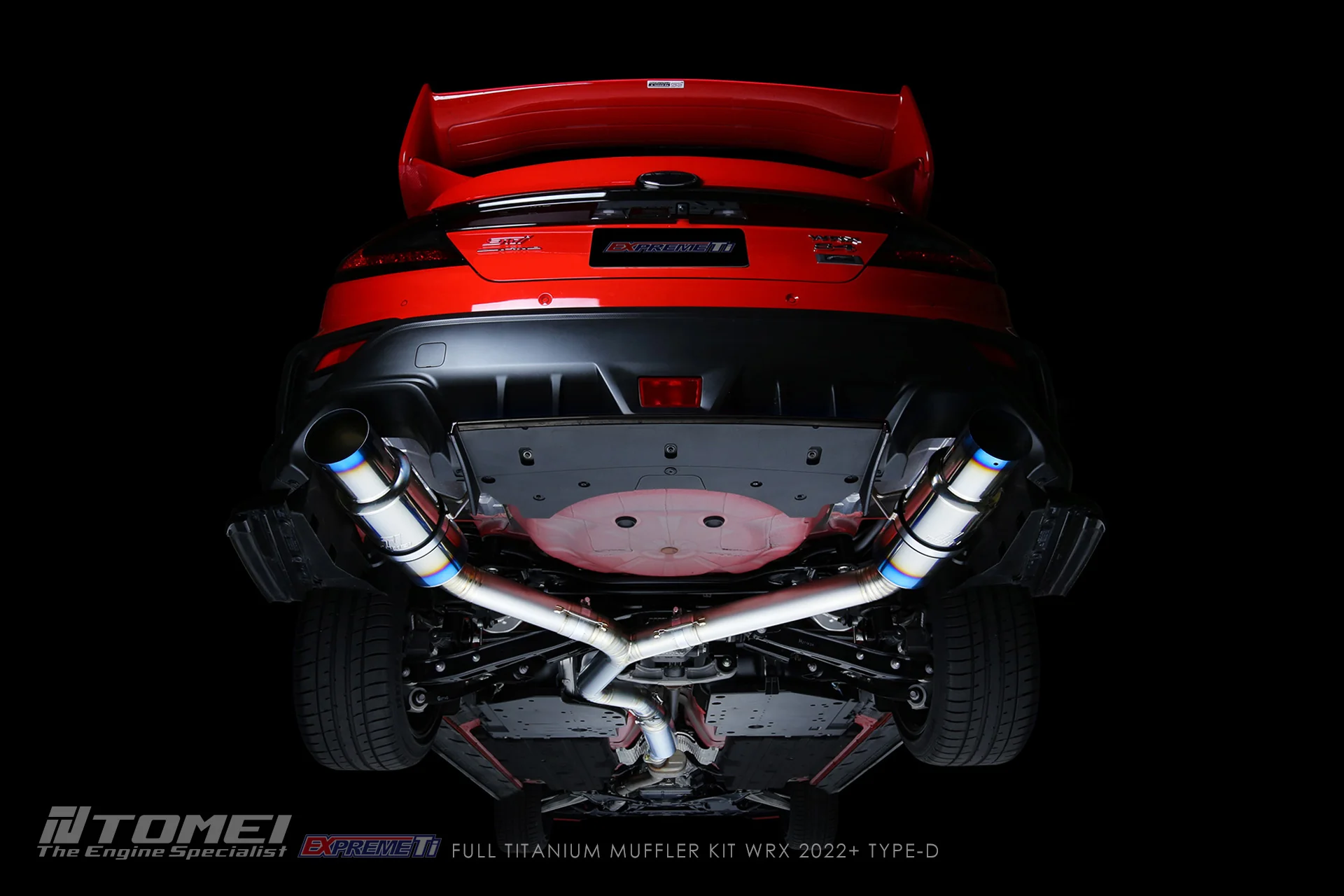 Tomei Exhaust Subaru WRX (2022 2023 2024) Expreme Ti Titanium Catback - Image 12