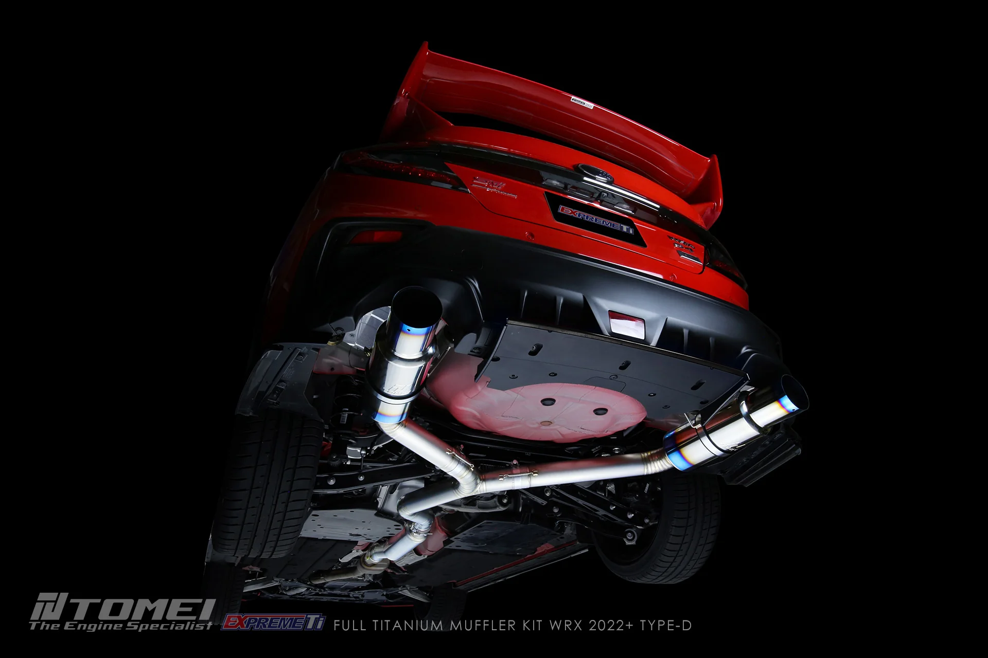 Tomei Exhaust Subaru WRX (2022 2023 2024) Expreme Ti Titanium Catback - Image 13